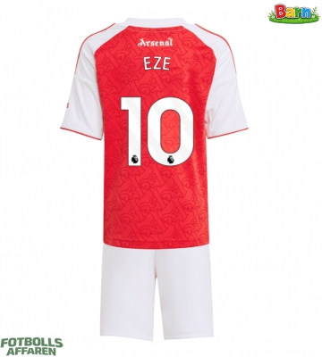 Arsenal Eberechi Eze #10 Hemmaställ Barn 2025-26 Kortärmad (+ Korta byxor)